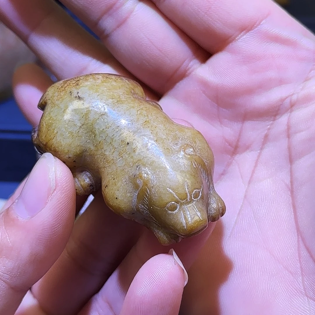 @***胖和田玉（糖玉）未镶嵌挂件