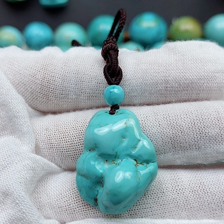 绿松石未镶嵌配饰