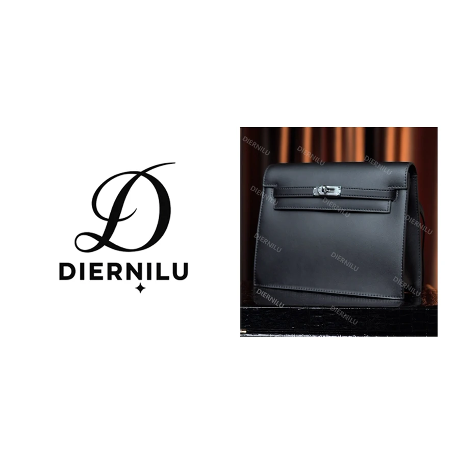 【DIERNILU】23cm-原创高定真皮包-Q1071