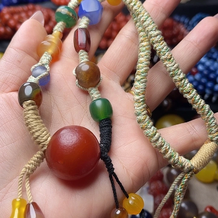 玛瑙/玉髓未镶嵌手链