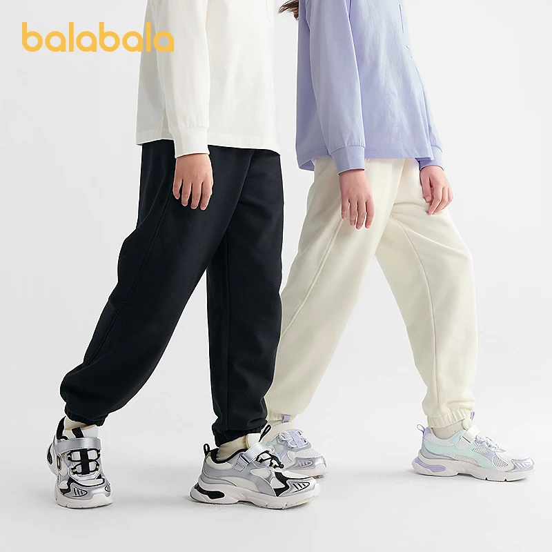 巴拉巴拉童装男童裤子女童儿童运动裤秋装新款中大童休闲长裤