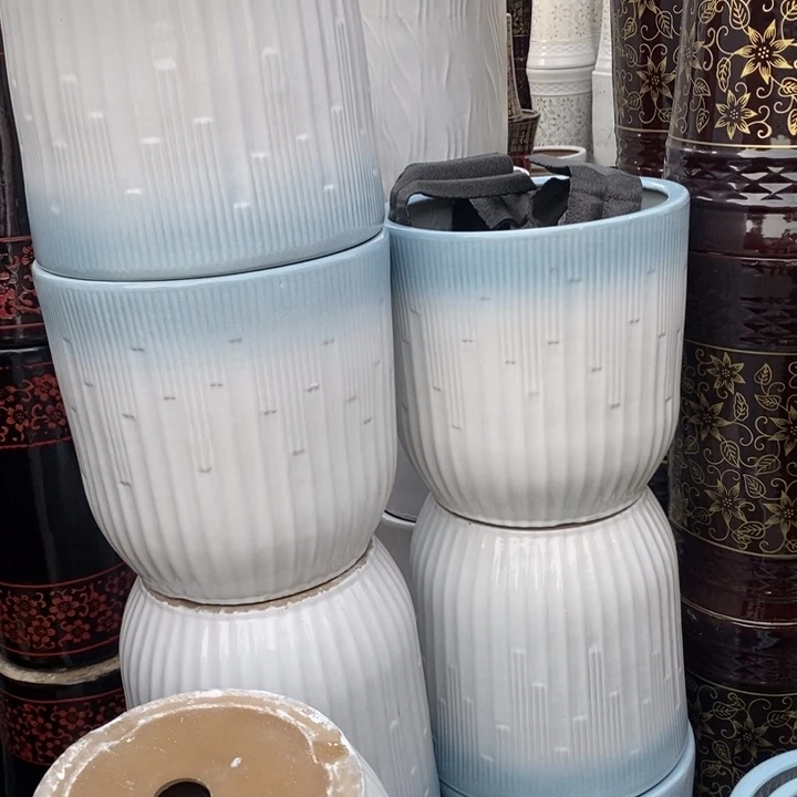 低腰渐变蓝钢琴特大号口40/40