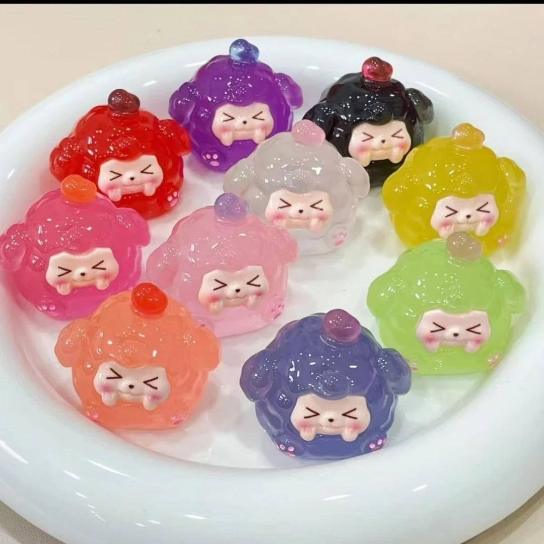 冰透福气团子DIY潮玩手办