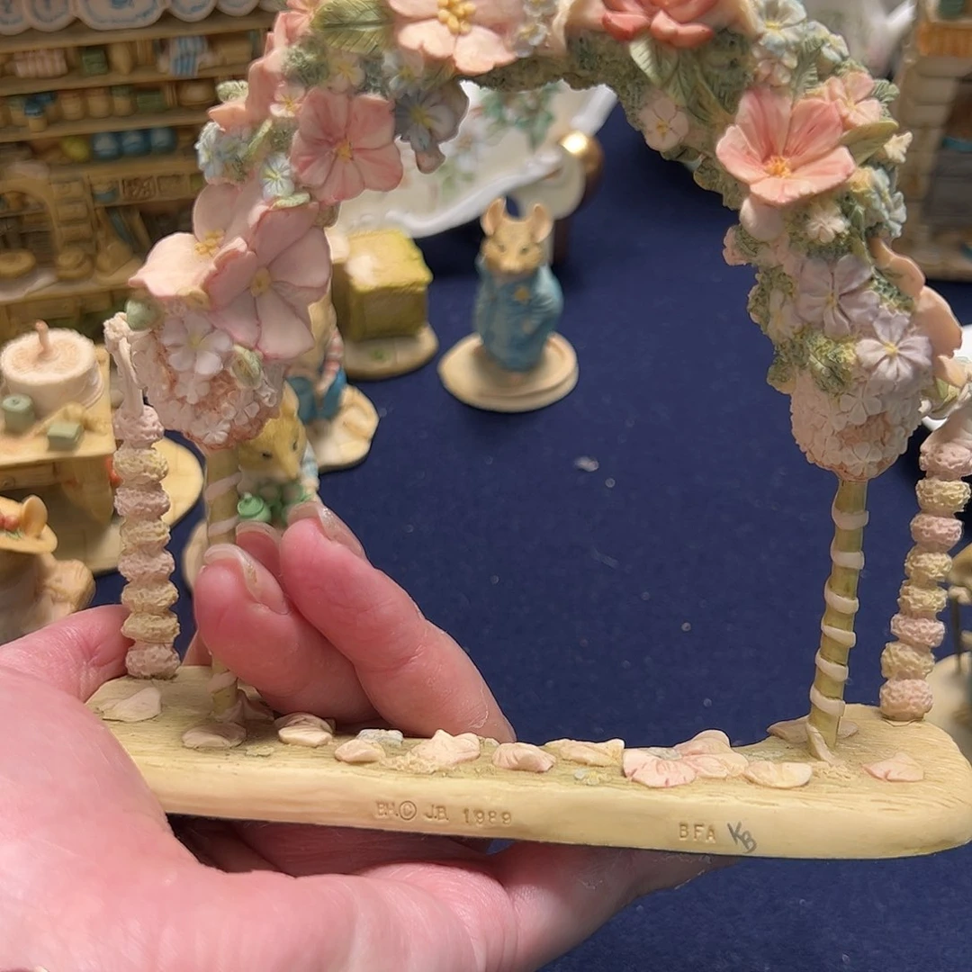 中古美物 法兰瓷猫***瑰中古美物 道尔顿