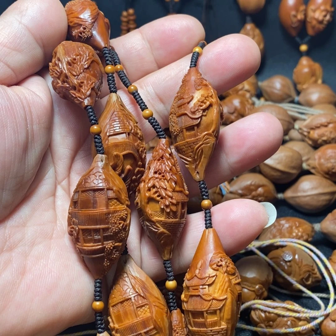 橄榄核手串/手链幼****生橄榄核苏州园林纯手工假一赔四