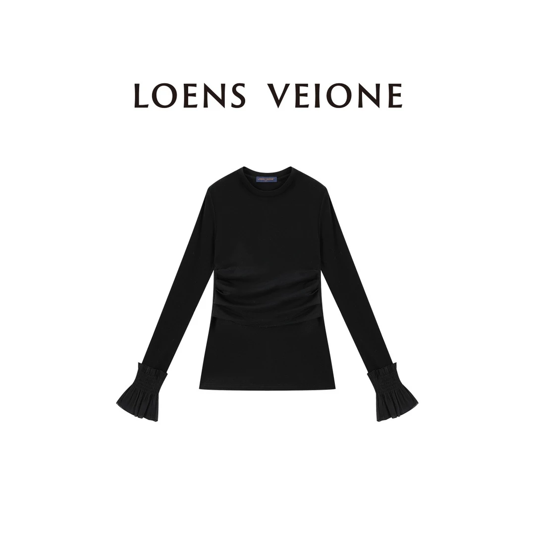 LOENS VEIONE/罗拉【鲲之梦境】【珂洛密】莱赛尔羊髦上衣23CVDA0714N