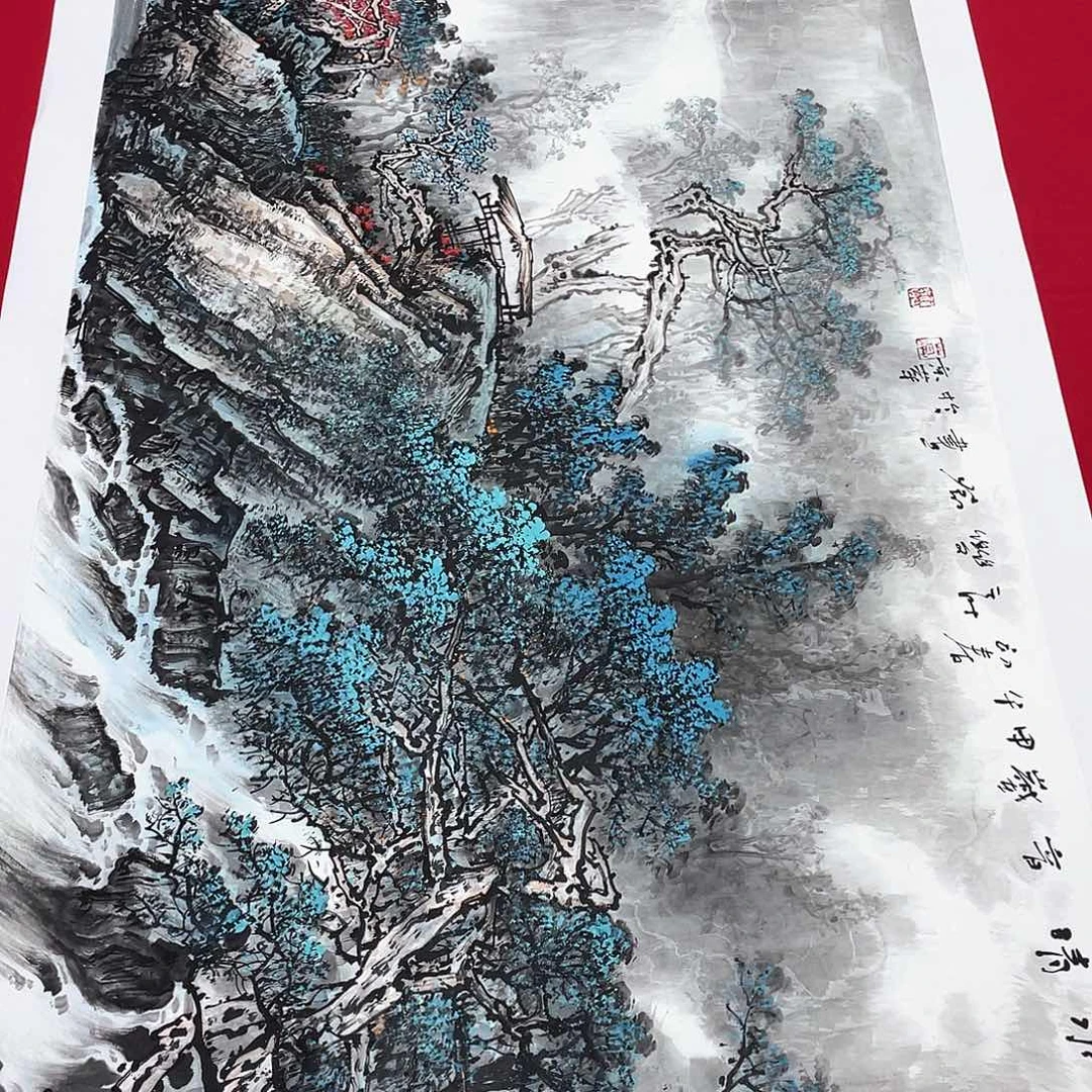 国画李庆友老师精品作品