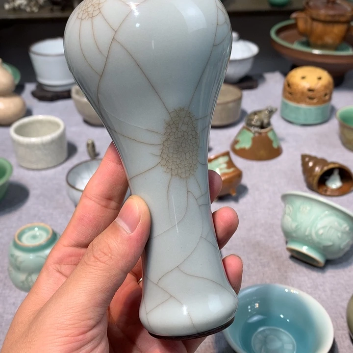 黄***森龙泉青瓷手工制作