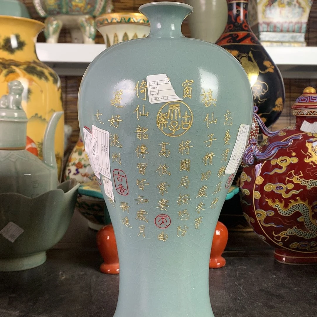 摆件瓷器真的很好的
