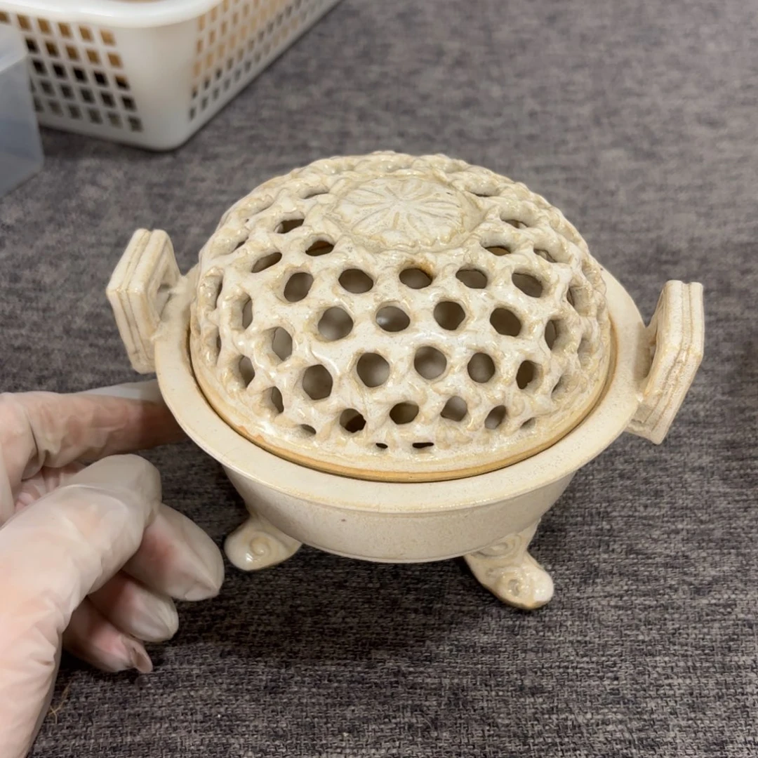 瓷片非常好看的花瓶