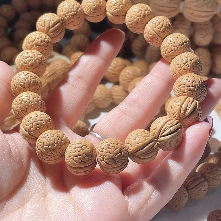 阿***旭桃核吊坠桃核手串玲珑塔27