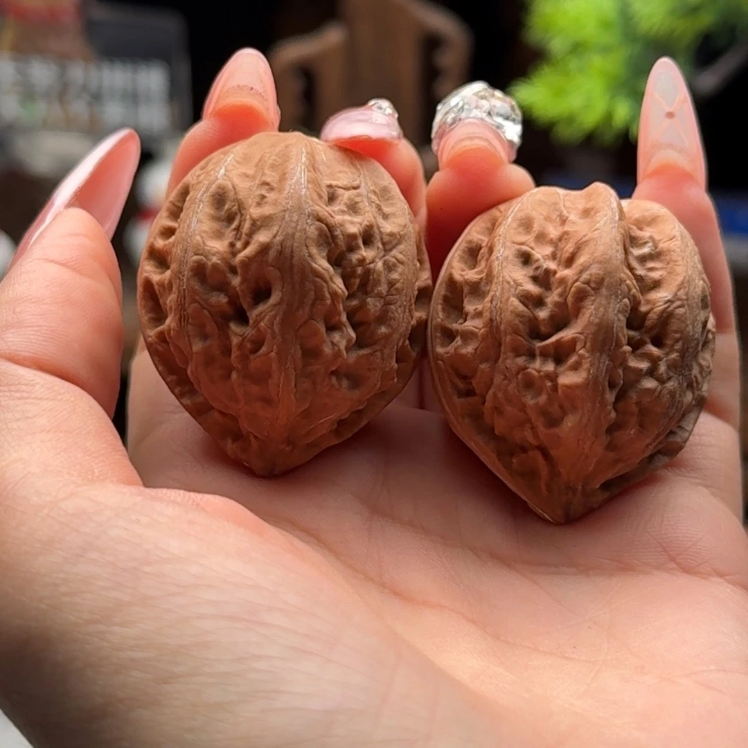 文玩核桃把件玛**卡楸百核9