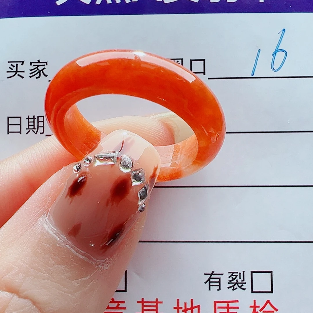 翡翠未镶嵌戒指戒圈