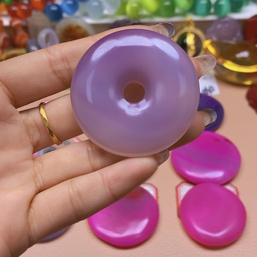 【闪购商品】玛瑙/玉髓颈饰未镶嵌泈*