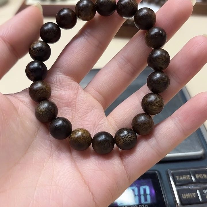 皮***蛋手串沉香沉香手串10