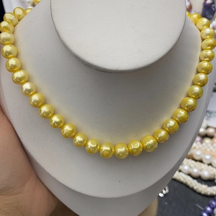 颈饰未镶嵌淡水珍珠