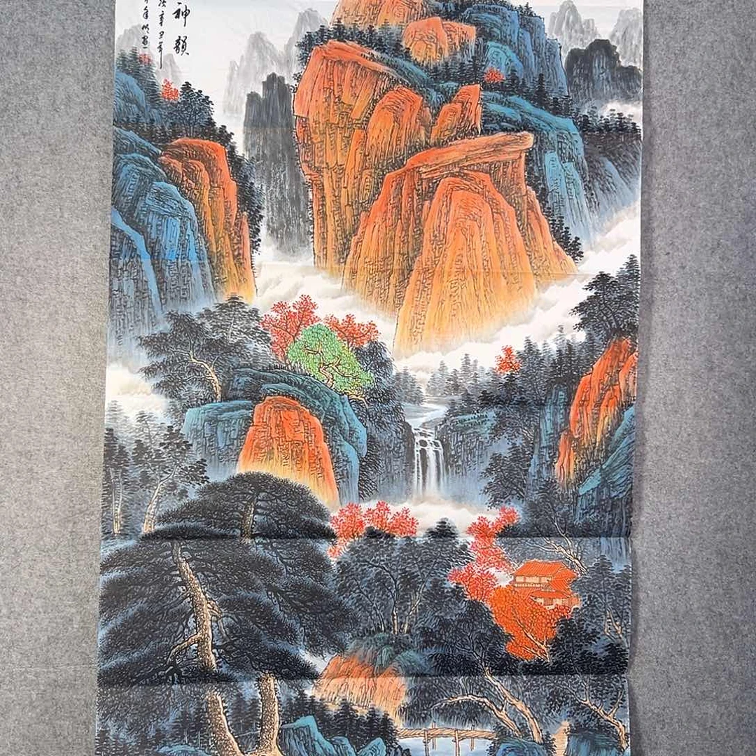 国画615 花鸟在此鸣叫的日子