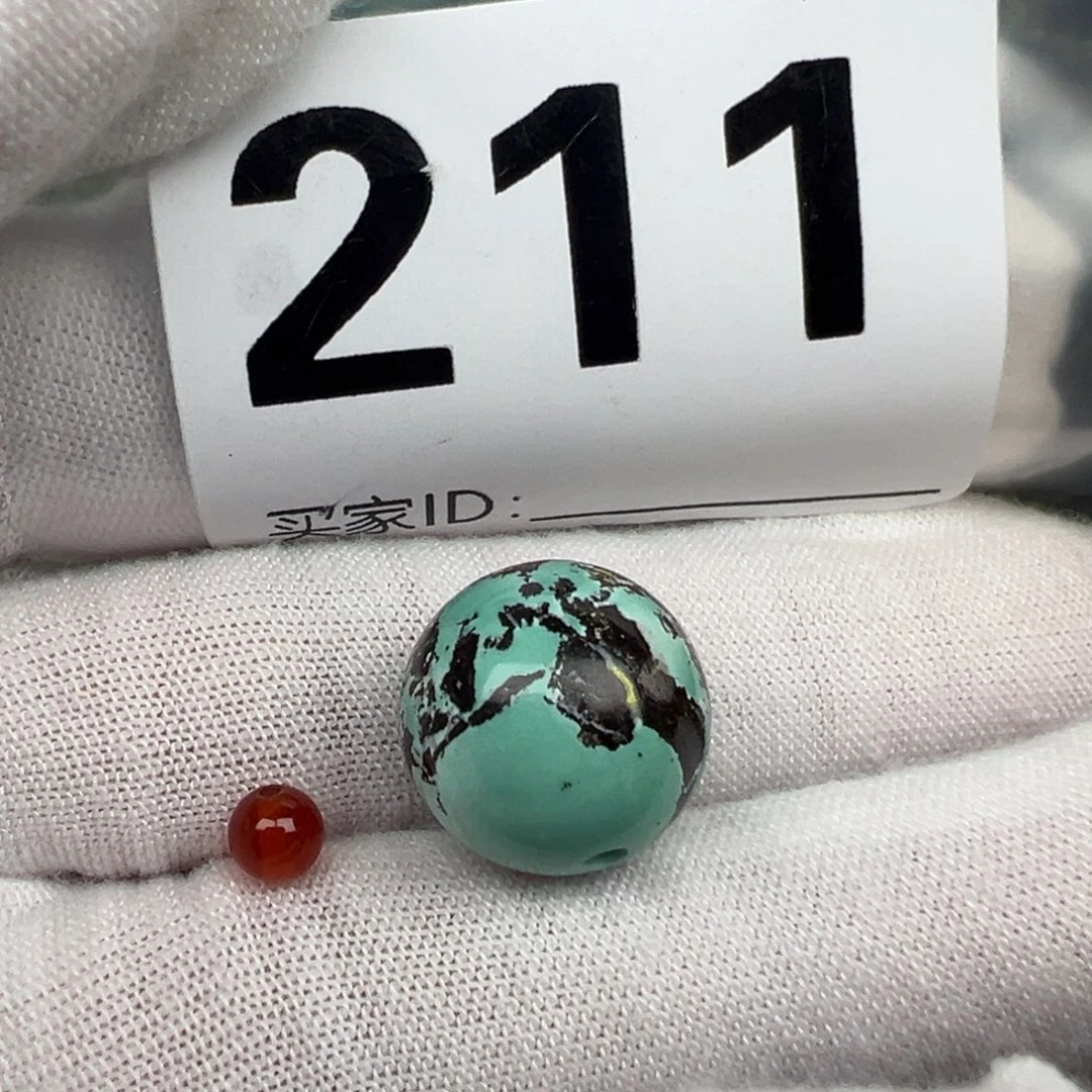 没***果南红玛瑙配饰未镶嵌