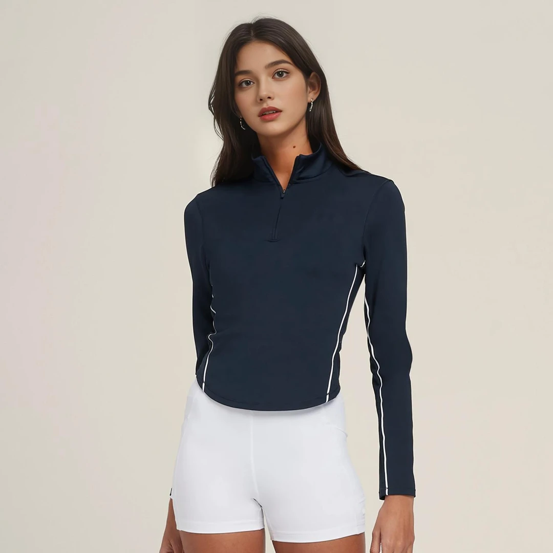 LULUISSUE防晒网球服女式外衣高端夹克运动长袖职业高尔夫服女式
