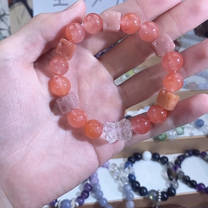 银S925镶嵌手链水晶
