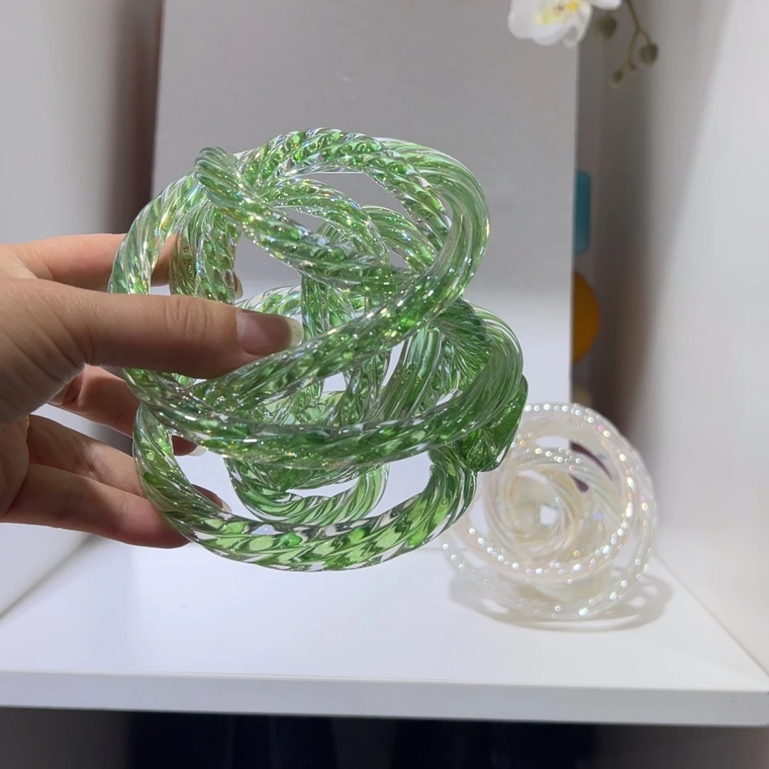 琉璃纯手工制作工艺品直径14