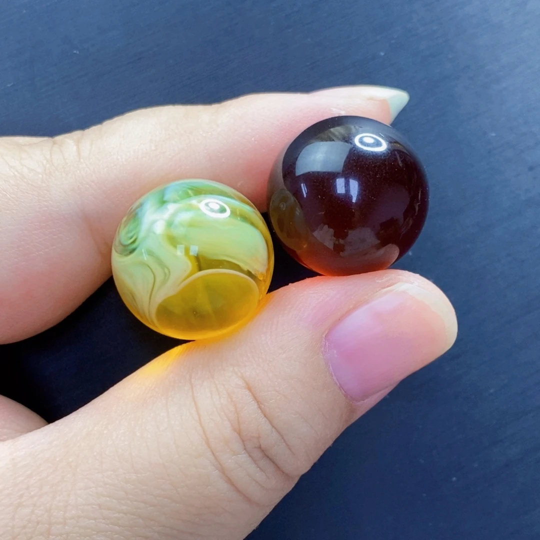 未镶嵌琥珀珠宝奇石C***?尺寸18 mm