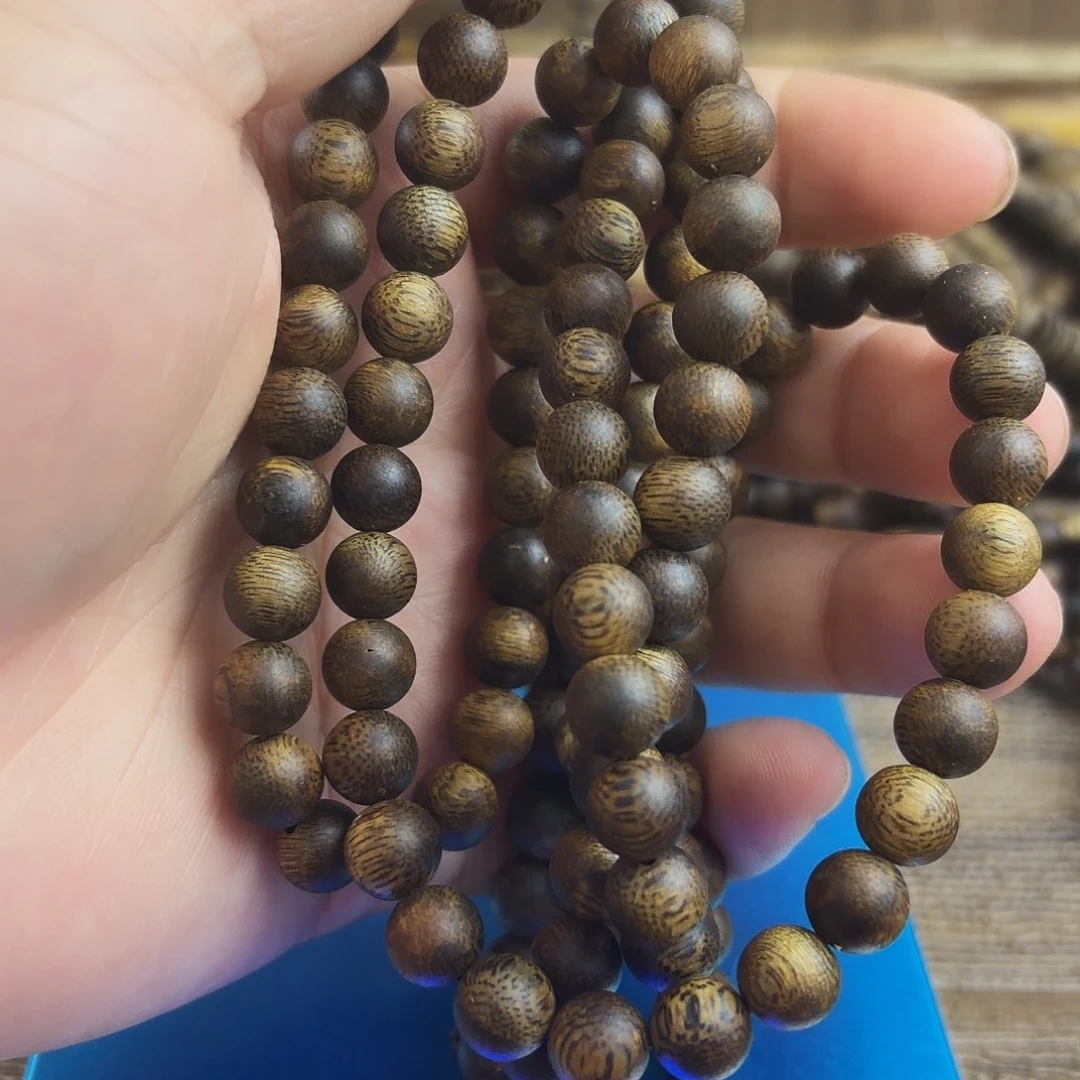 手串沉香➕0.8多圈圆珠