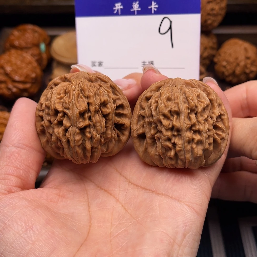 吊坠桃核四座楼42+