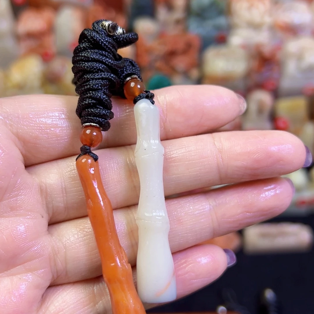 昌化石印石行***舒手工篆刻