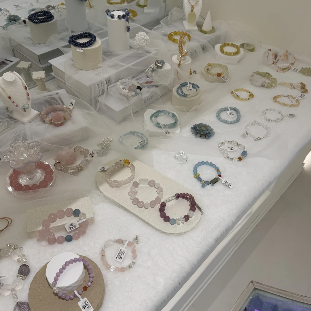 纯天然水晶手串 默认微瑕