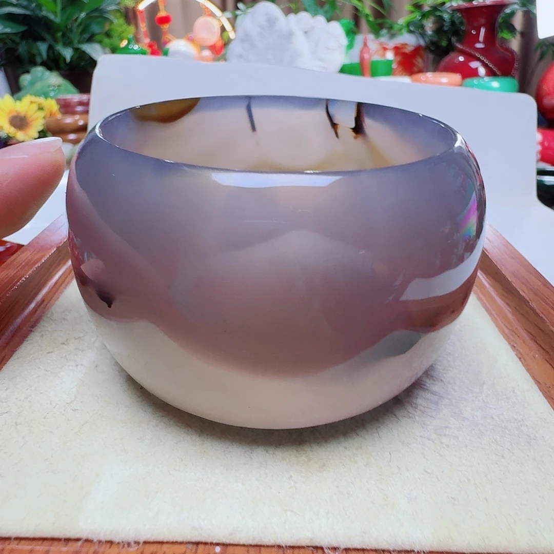 茜***妈手镯玛瑙/玉髓未镶嵌
