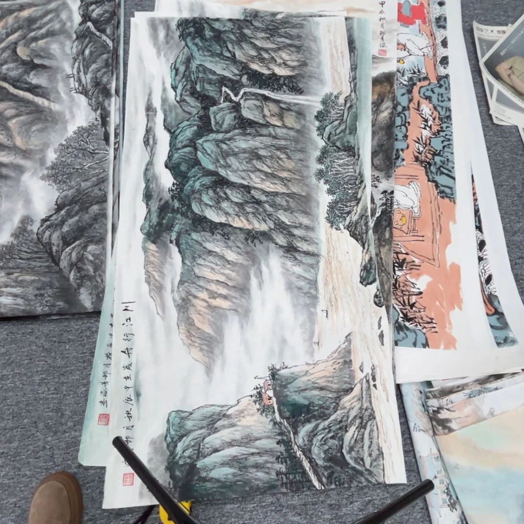 国画W**_绘画绘画绘画