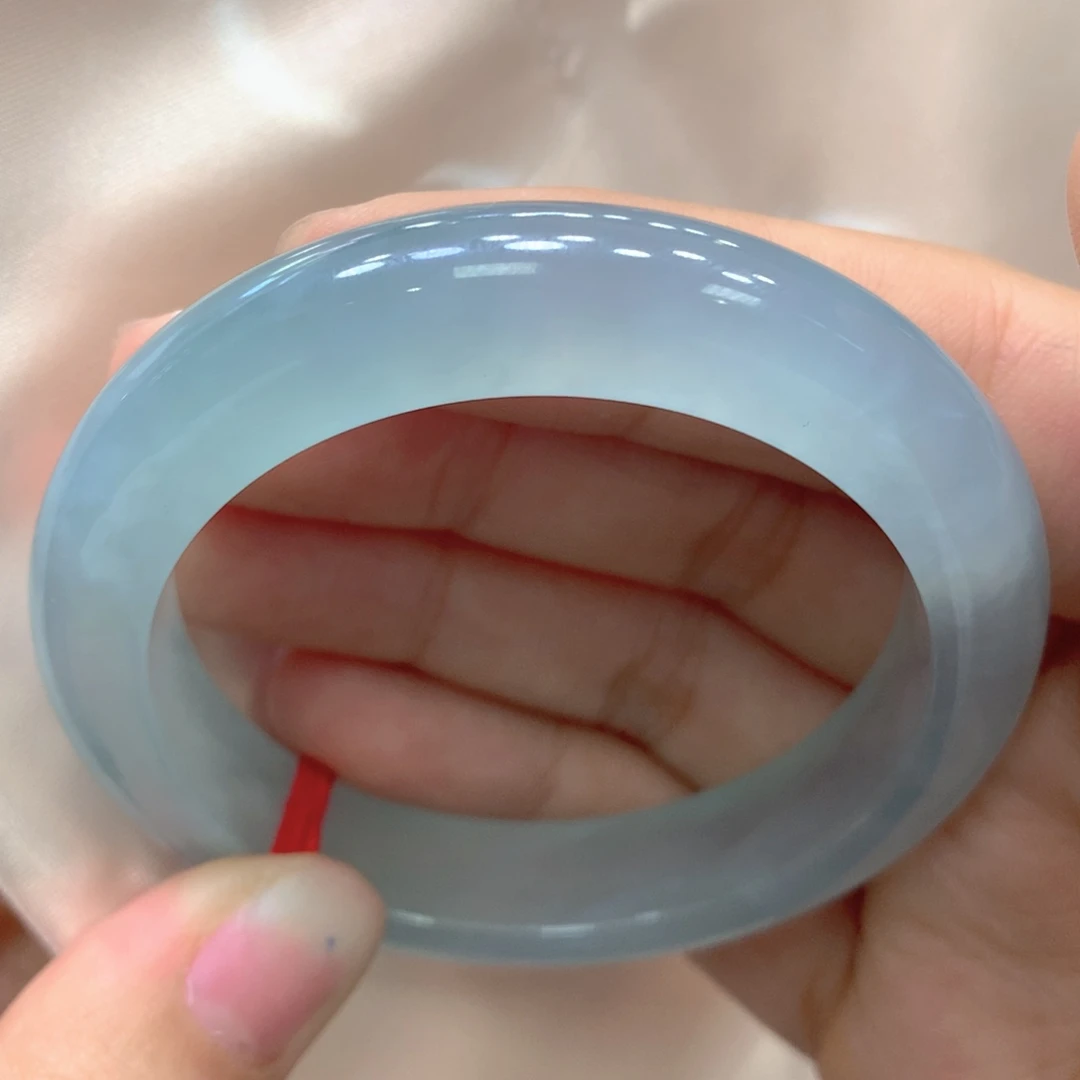 翡翠未镶嵌手镯51正