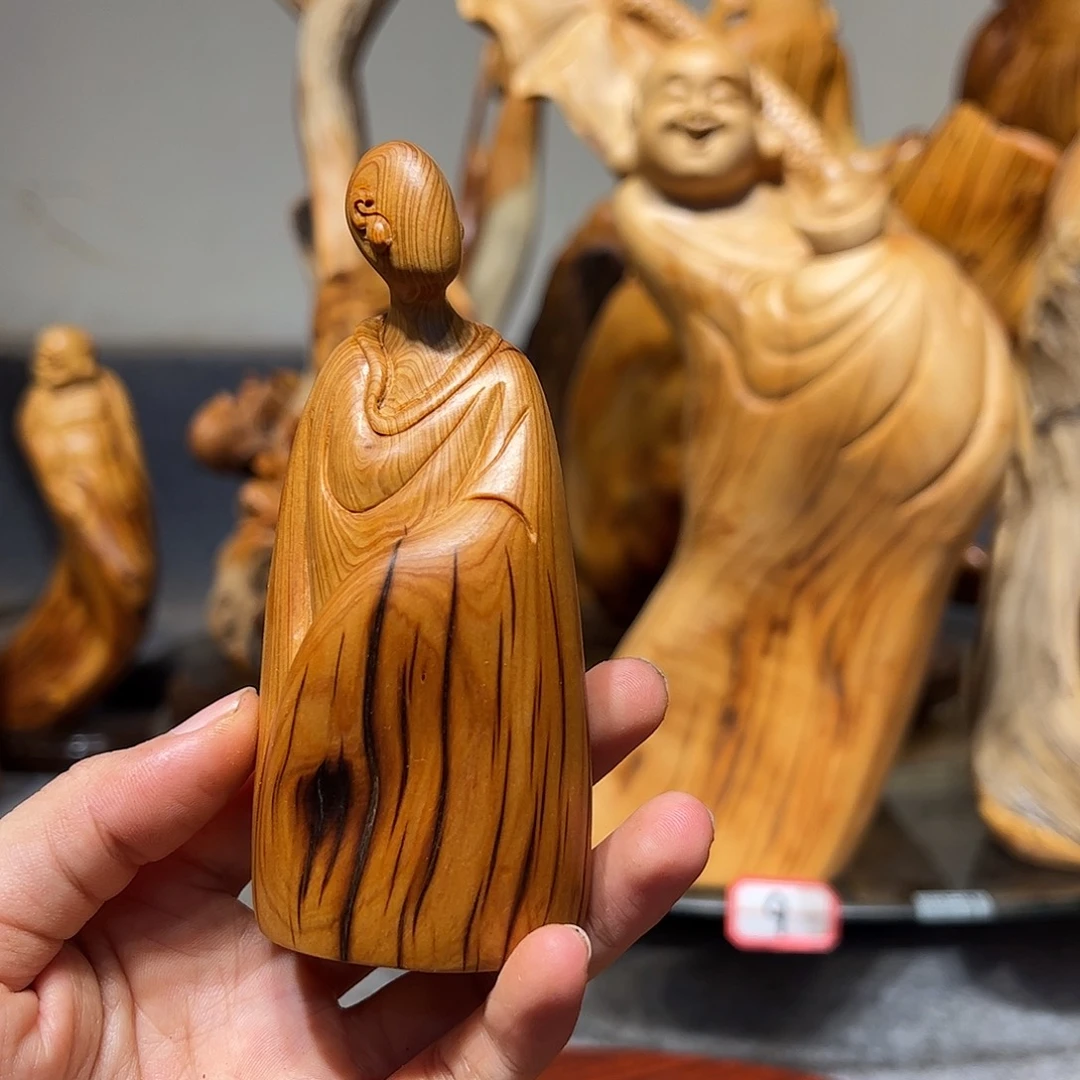 柏木崖柏木手把件摆件