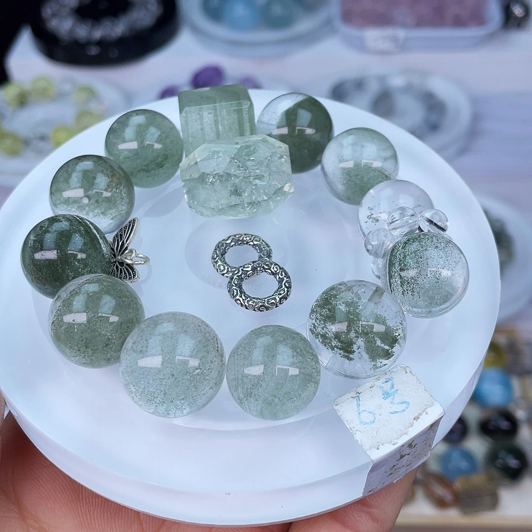 水晶水晶单珠未镶嵌