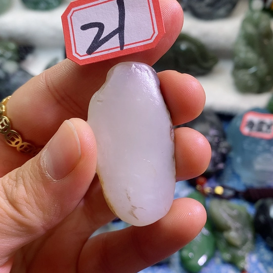 和田玉（糖玉）颈饰未镶嵌随**为