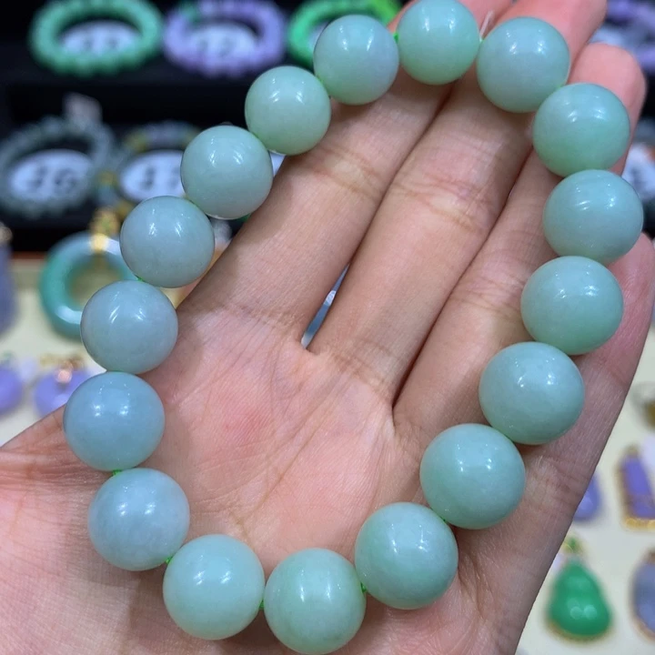 翡翠未镶嵌手链翡翠12