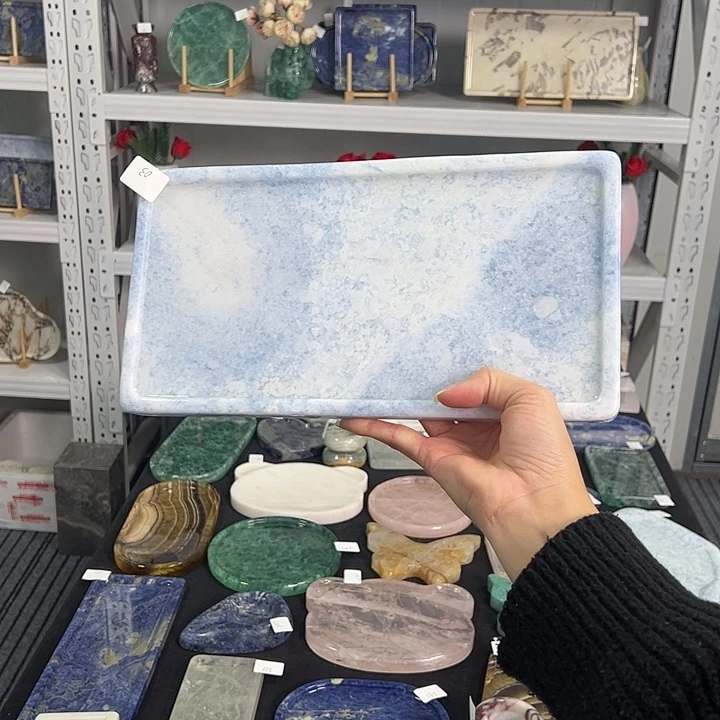 石材大理石蓝水晶03封釉