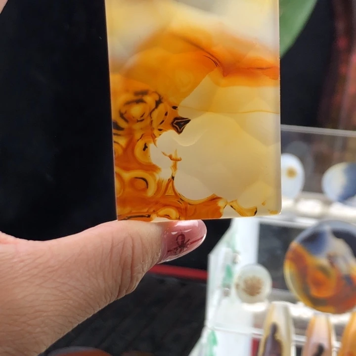 玛瑙/玉髓颈饰未镶嵌216