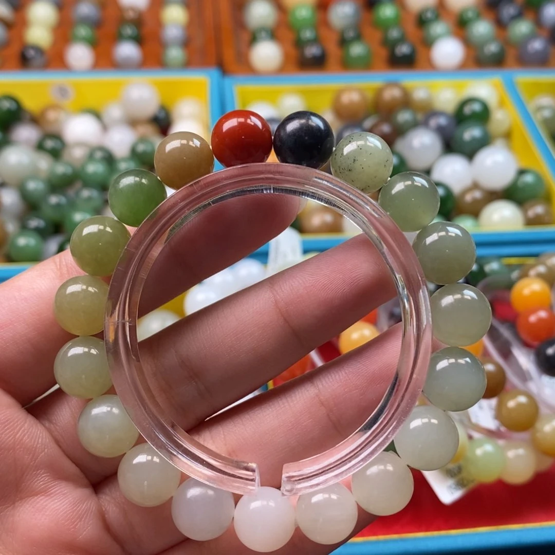 和田玉未镶嵌珠宝奇石福利多宝手串z10