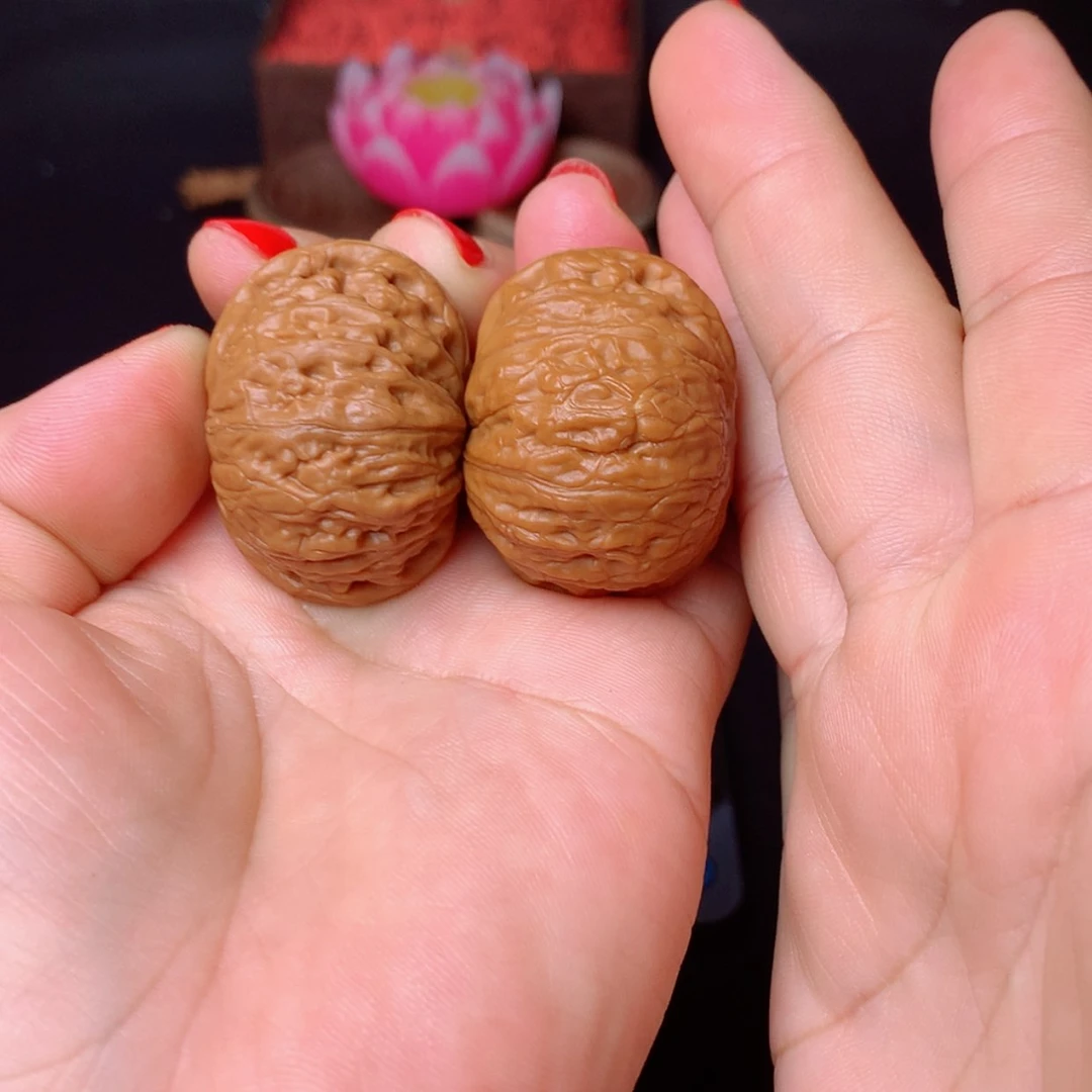 【闪购商品】文玩核桃把件風**子铁锤38