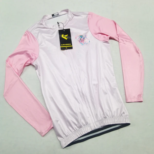 【入门级骑行长袖】2025款高弹牛奶丝面料骑自行车长袖上衣吸湿排汗