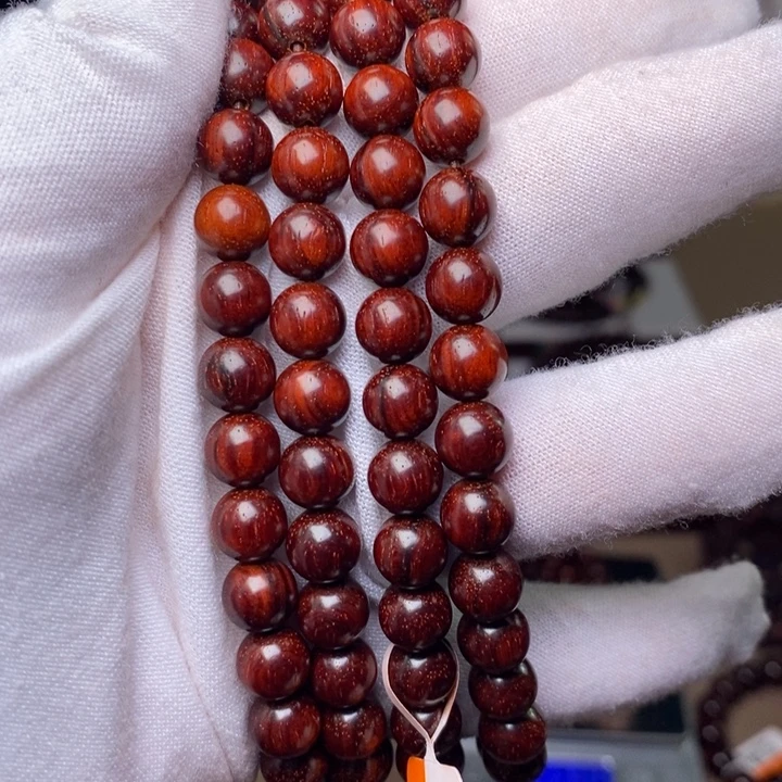 小叶紫檀手串/手链原汁原味0.8cm 泥料特价