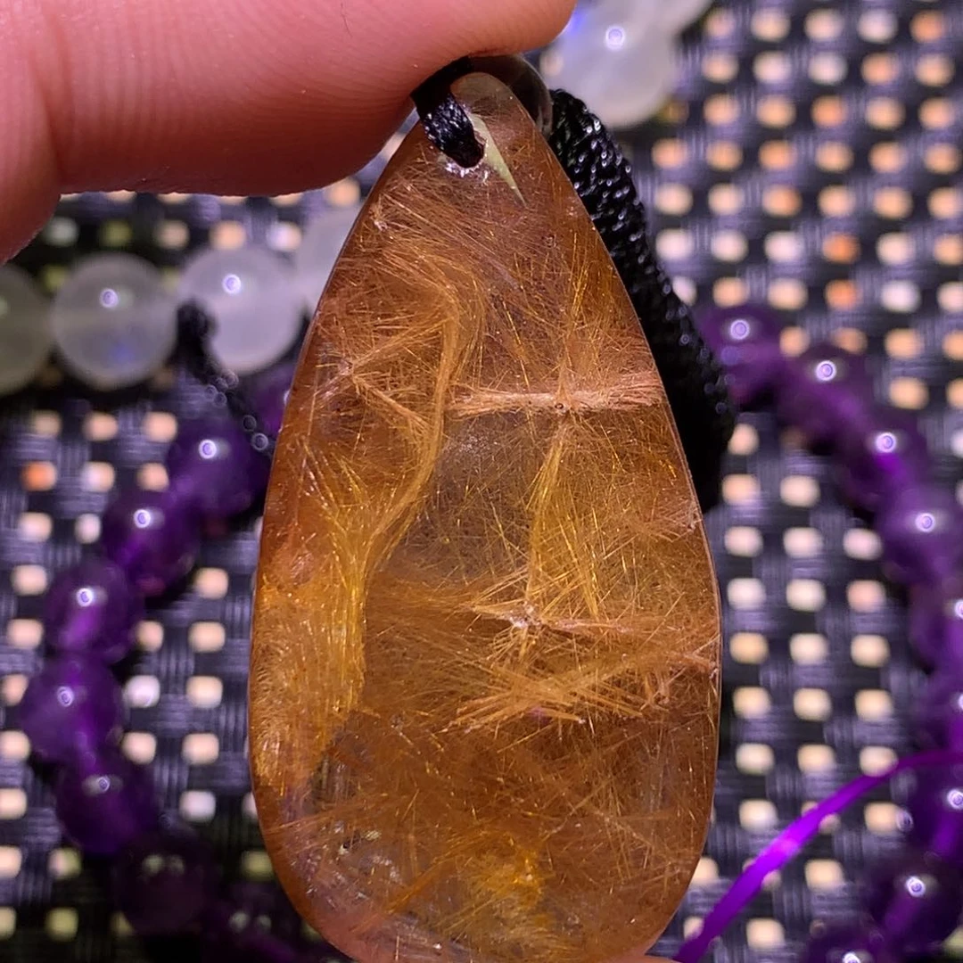 水晶颈饰未镶嵌睡****o