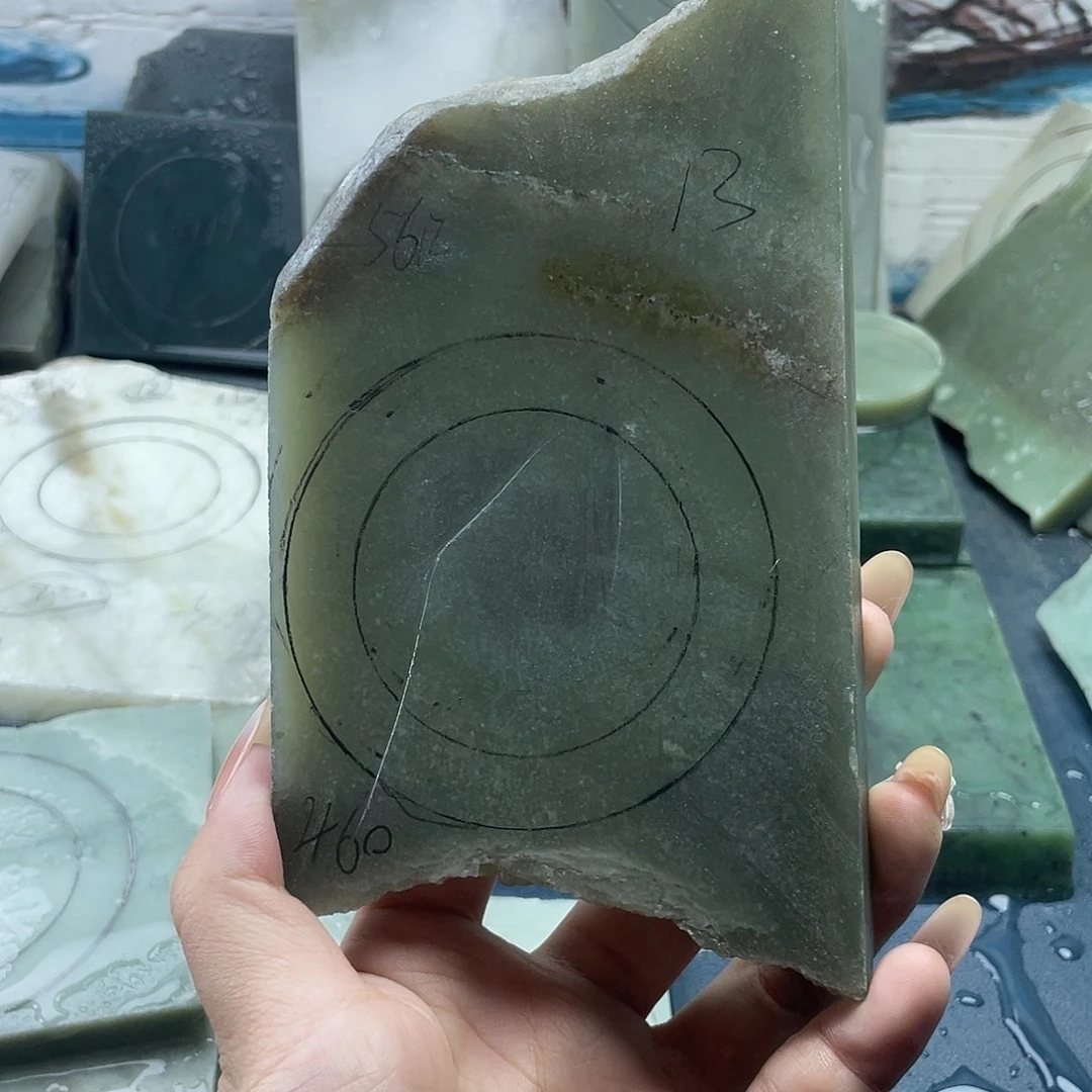 花****定制和田玉定制手镯