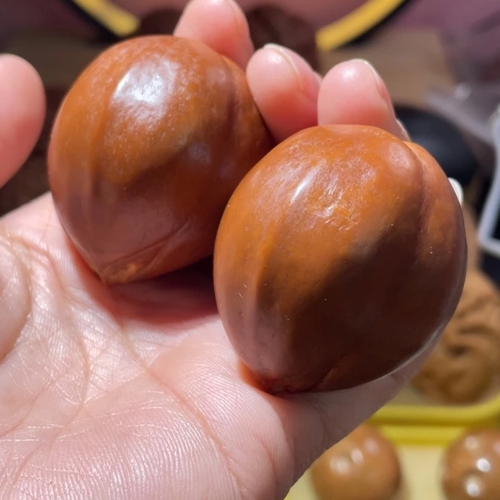 桃核把件橘子核橄榄微瑕