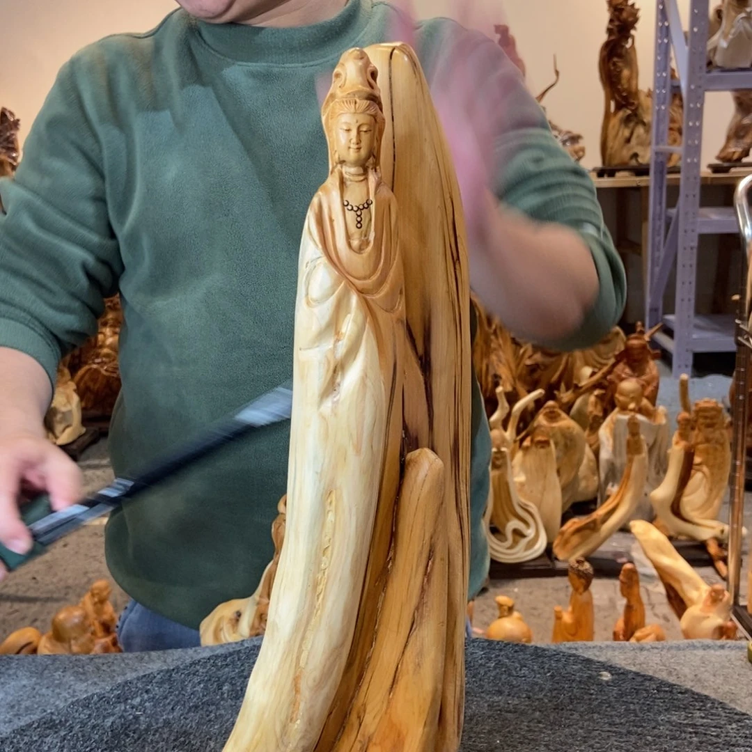 柏木（崖柏）太行崖柏根雕摆件