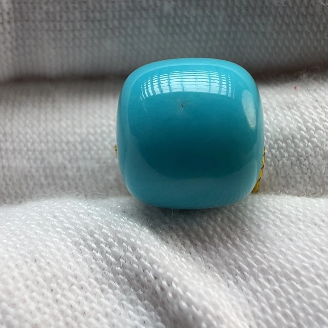 绿松石未镶嵌配饰9.4×8.7