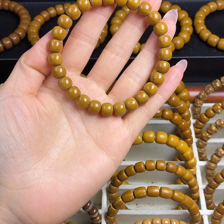 朵***爸手串紫金鼠实心鼠老型9