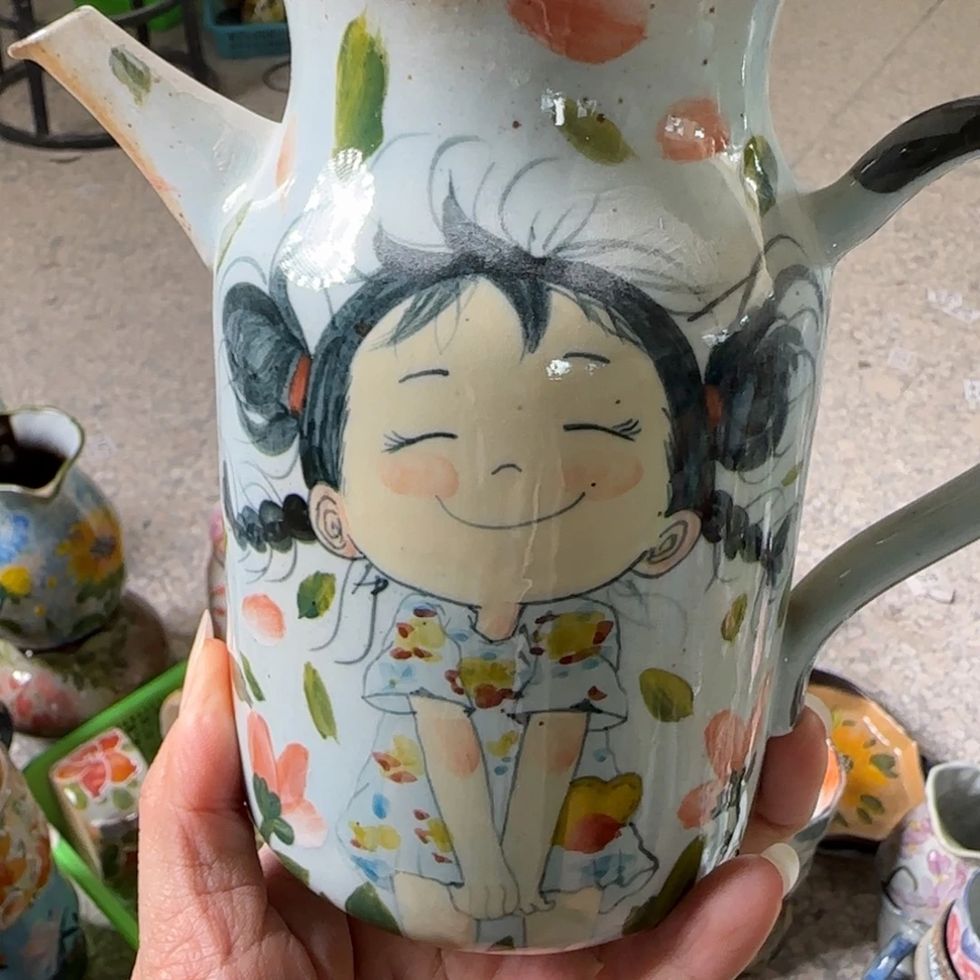 景德镇釉下彩陶瓷微瑕277